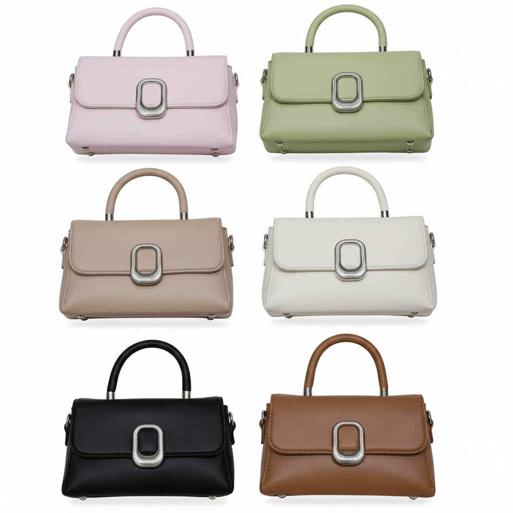 Elegant Buckle Handbag for Women