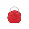 Quilted Round Mini Handbag for Women