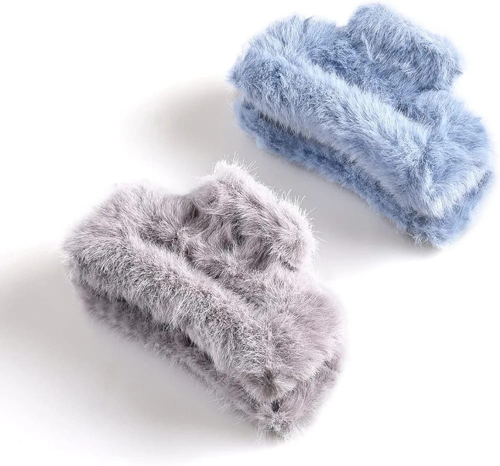 HC-107 - Macaron Colo Fluffy - Hair Claw