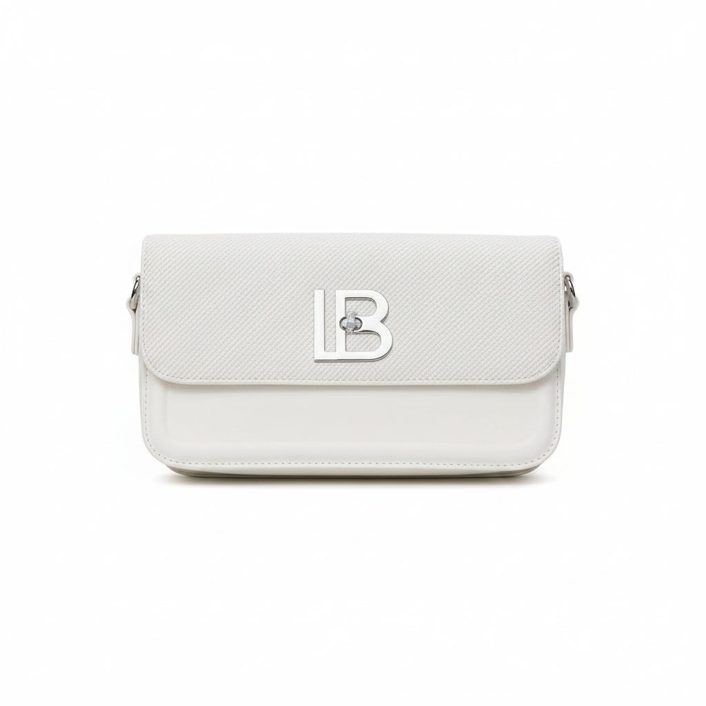 Signature Textured Flap Crossbody Bag – Premium Vegan Leather Mini Shoulder Bag for Women