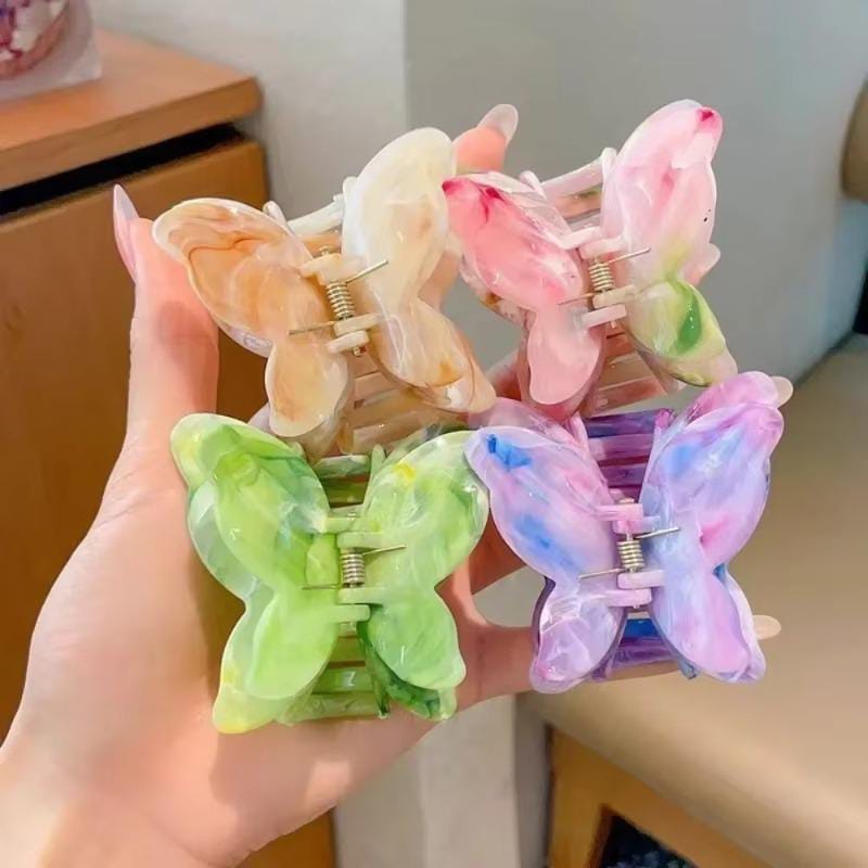 HC-116 - Marbled Butterfly - Hair Claw