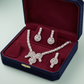 PJ-116 - Zircon Mala Long Necklace Set