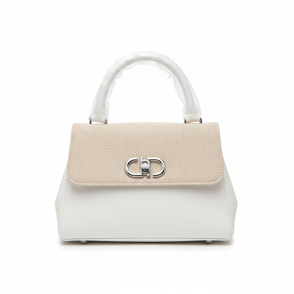 Premium Textured Top Handle Handbag for Women