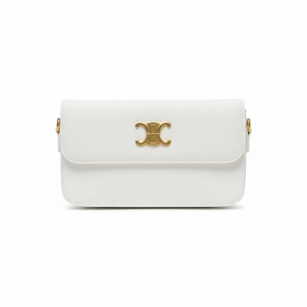 ELORE Luxury Textured Flap Crossbody Bag – Premium Vegan Leather Shoulder Bag for Women