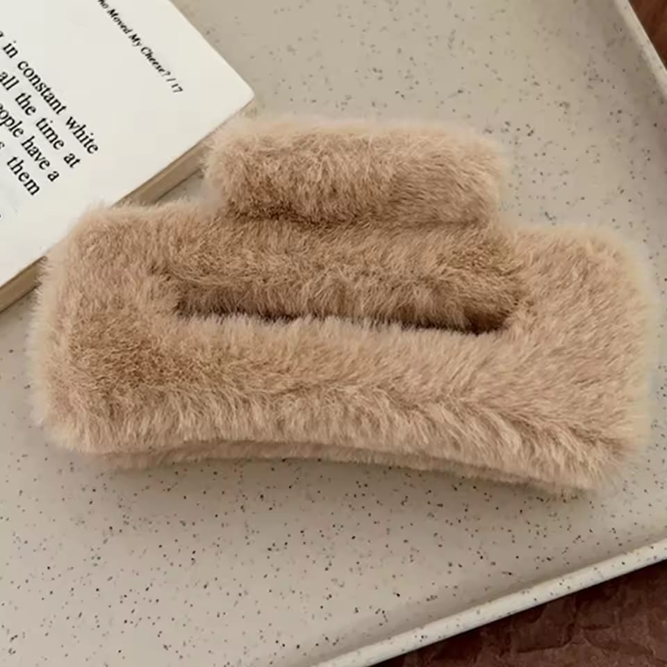 HC-107 - Macaron Colo Fluffy - Hair Claw