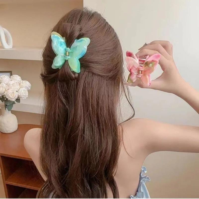 HC-116 - Marbled Butterfly - Hair Claw