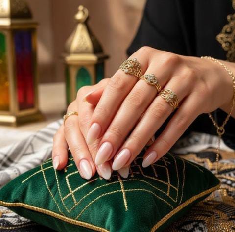 N-210 - Pastel Pink - Press On Nail Set Of 24 - Free Nail Kit Included