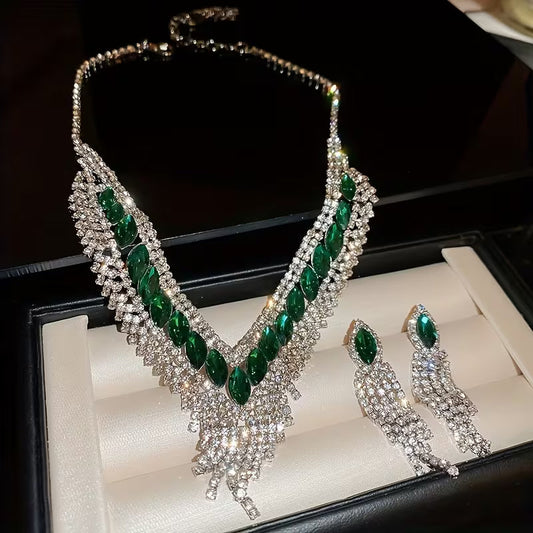 UNI-11848-11 - Luxury Diamonds - Jewelry Set Style 14