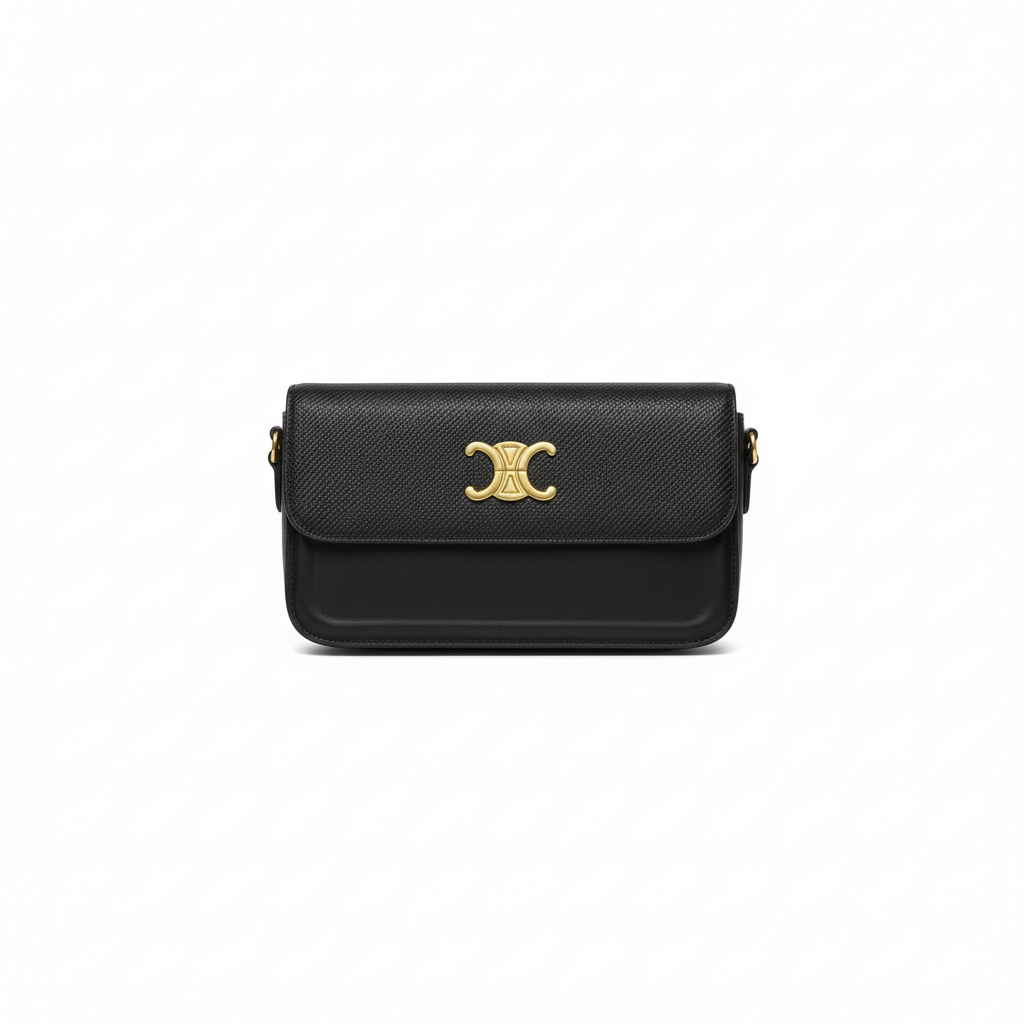 ELORE Luxury Textured Flap Crossbody Bag – Premium Vegan Leather Shoulder Bag for Women