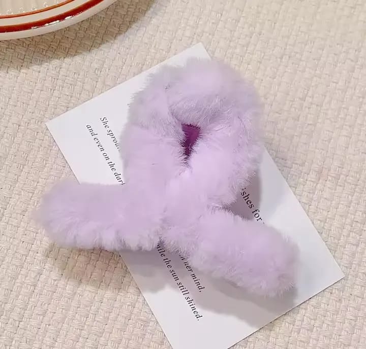 HC-119 - Candy Color Fluffy - Hair Claw