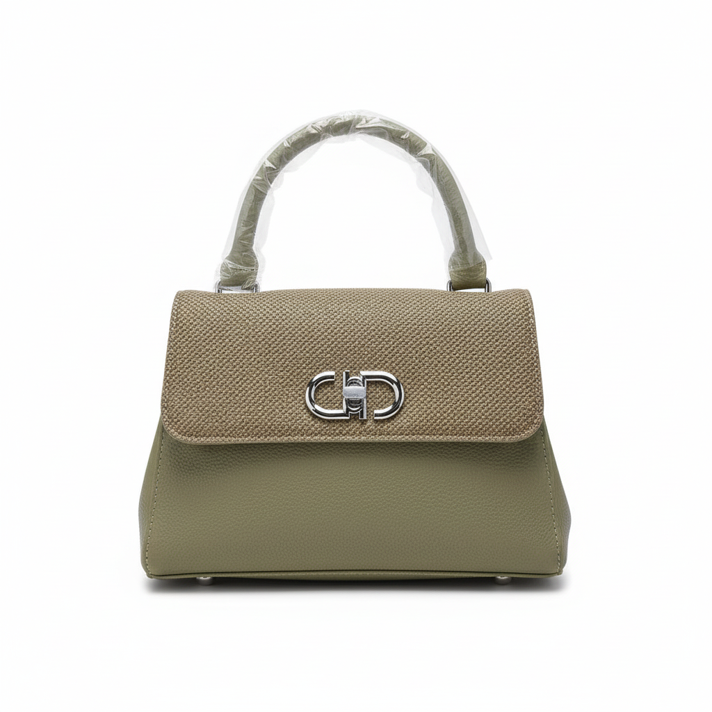 Premium Textured Top Handle Handbag for Women
