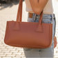 Brown Leather - Hand Bag