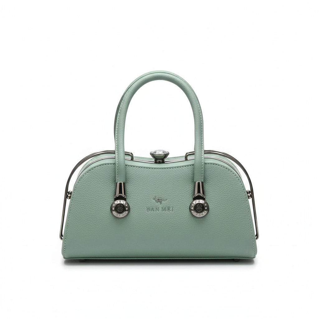 ELORE Dome Crystal-Lock Handbag