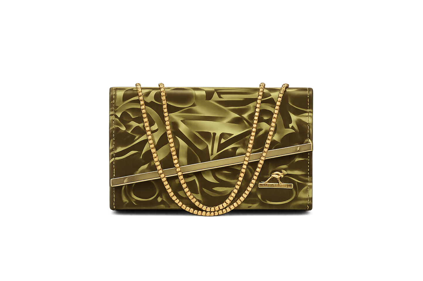 Blue DSIAHAKULA Chain Shoulder Bag | Premium Party Handbag for Women