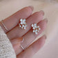 UNI-10097-1 - Flower & Pearl - Earring