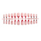 N-200 - Pinkish - Press On Nail Set Of 24 - Free Nail Kit Included