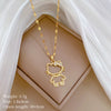 SS-12064 - Hello Kitty Gold - Necklace