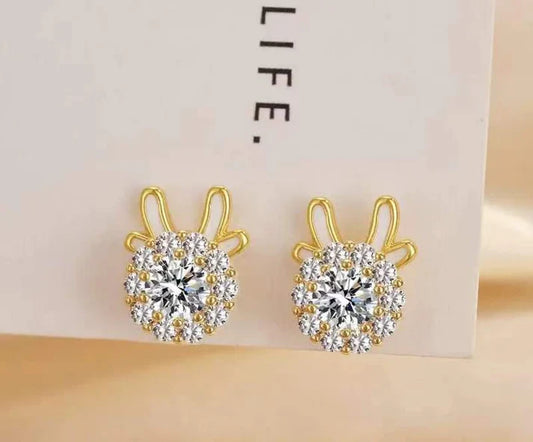 UNI-11046-1 - Deer Diamond Gold - Earring