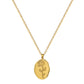 SS-12061 - Gold Plated Rose - Necklace