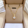 SS-12075 - Luxury Diamond Gold - Necklace