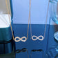 SS-12071 - Infinity Friendship Gold - Necklace
