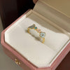 UNI-11995 - Enamel Flower - Ring