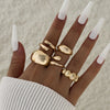 UNI-11115-16 - Premium Gold Foiled - Ring Set Of 5