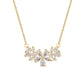 SS-12077 - Luxury Flower Gold - Necklace