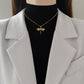 SS-12063 - Dragonfly Gold - Necklace