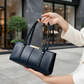 Fancy Black Leather - Hand Bag