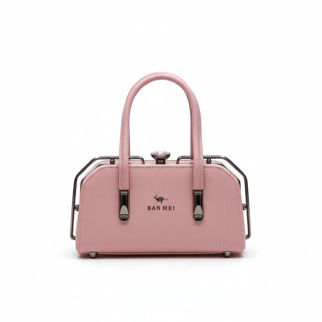 ELORE Crystal-Frame Classic Satchel Bag