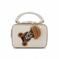 Teddy Bear Mini Box Handbag – ELORE Luxury Embossed Top Handle Purse for Women