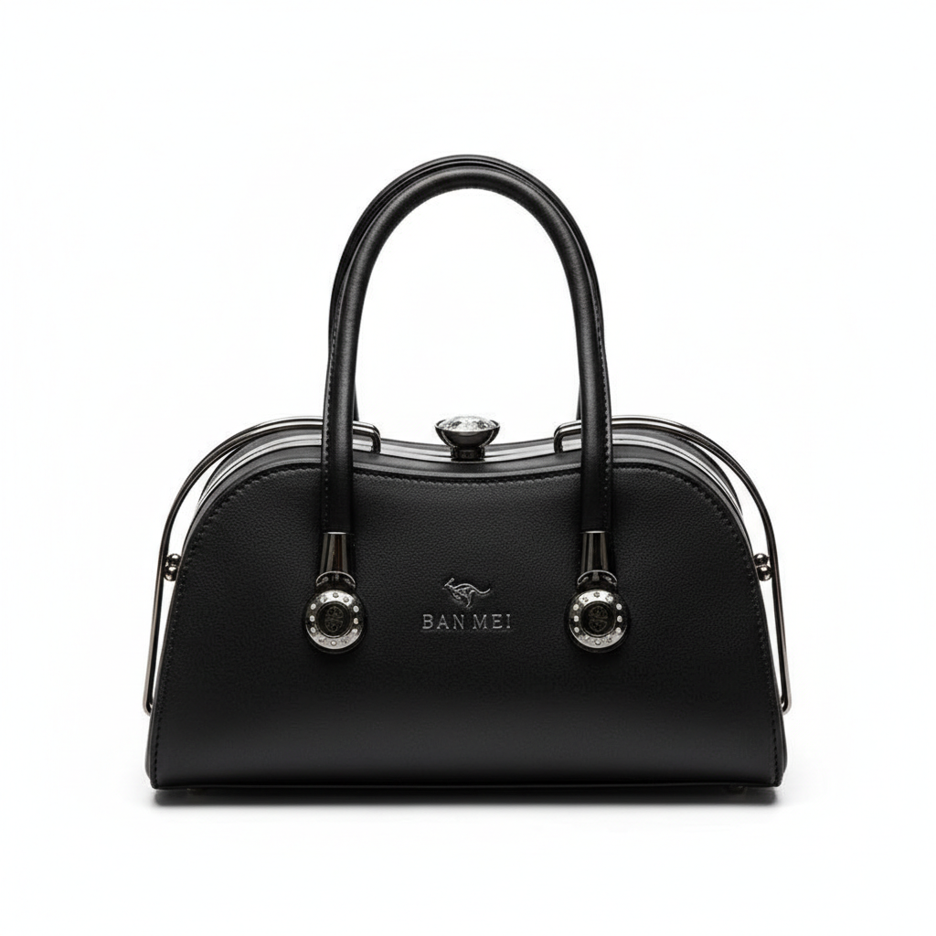 ELORE Dome Crystal-Lock Handbag
