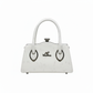 ELORE Crystal-Frame Structured Top Handle Bag