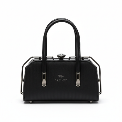 ELORE Crystal-Frame Classic Satchel Bag