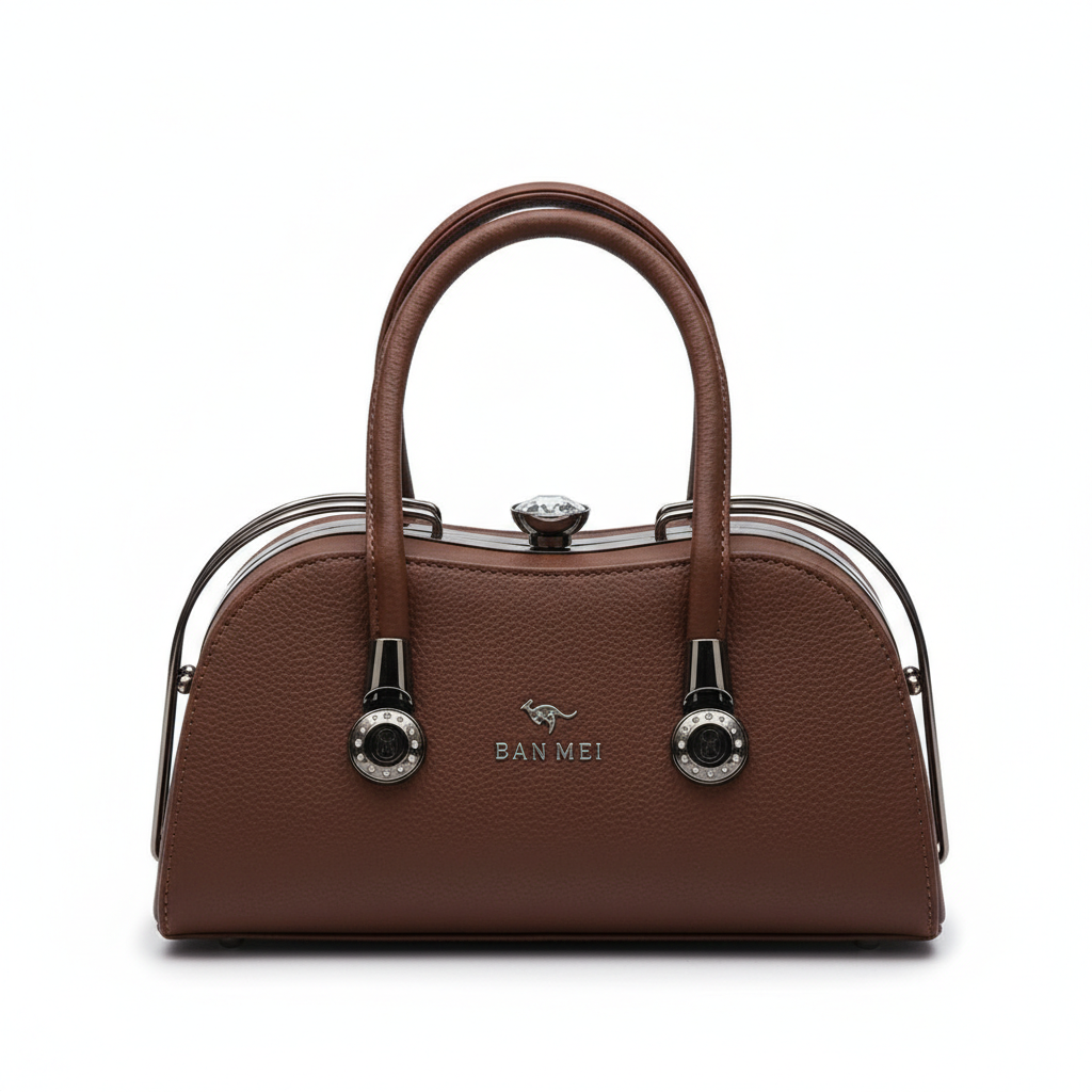 ELORE Dome Crystal-Lock Handbag