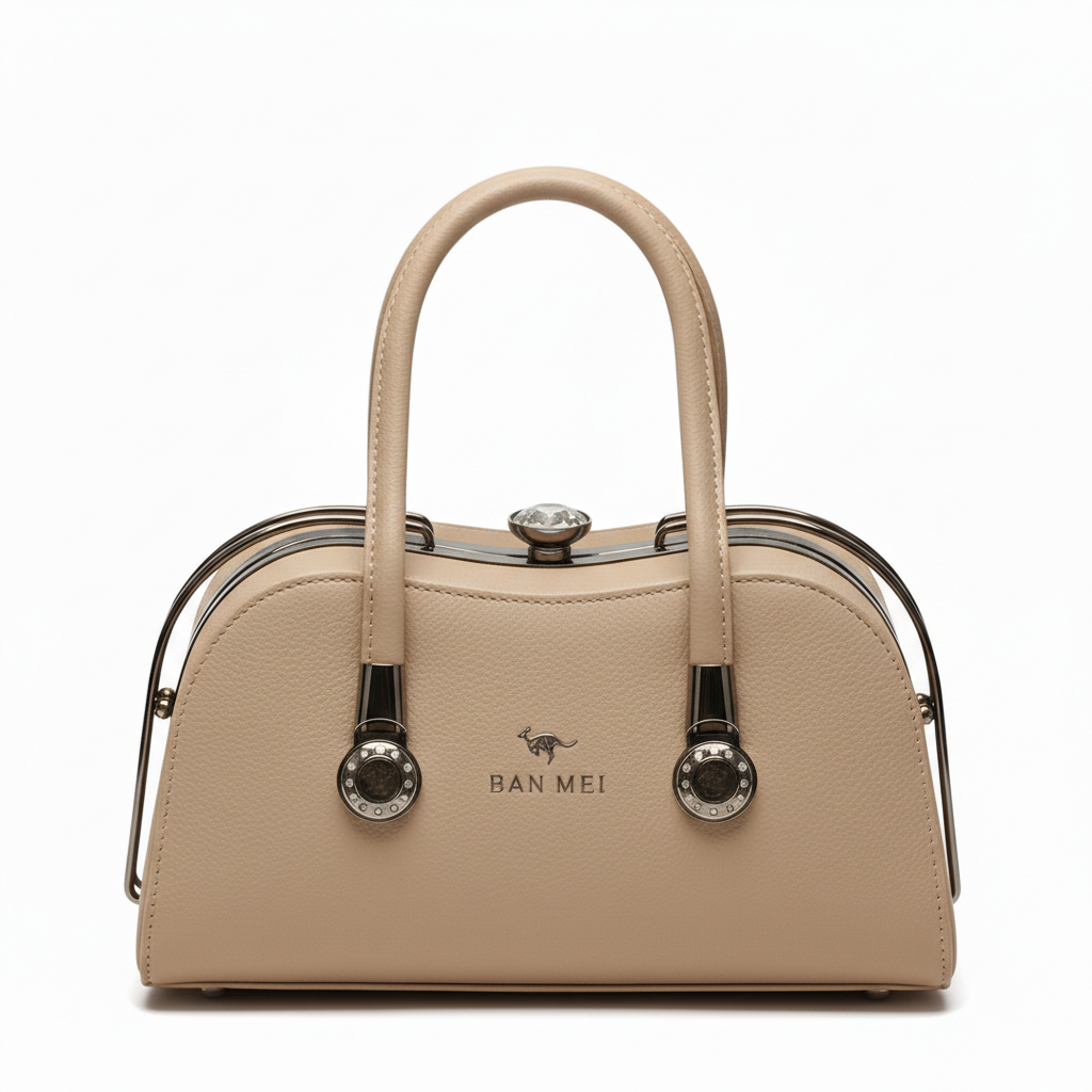 ELORE Dome Crystal-Lock Handbag