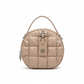 Quilted Round Mini Handbag for Women
