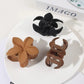 HC-106 - Chocolate Color Series Small Flower - Hair Claw
