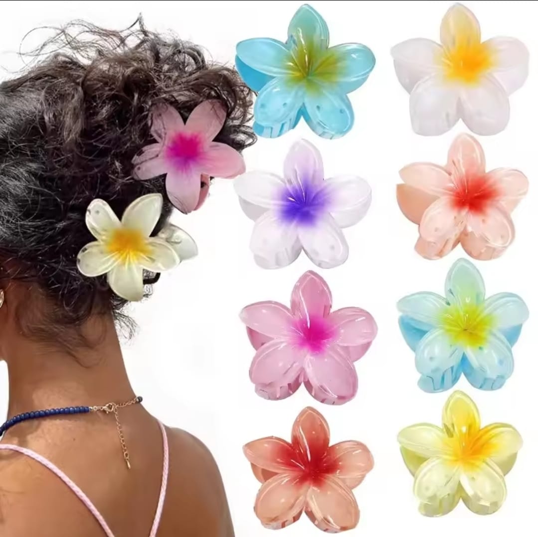 HC-102 Lilly Flower Hair Claw - Hair Claw