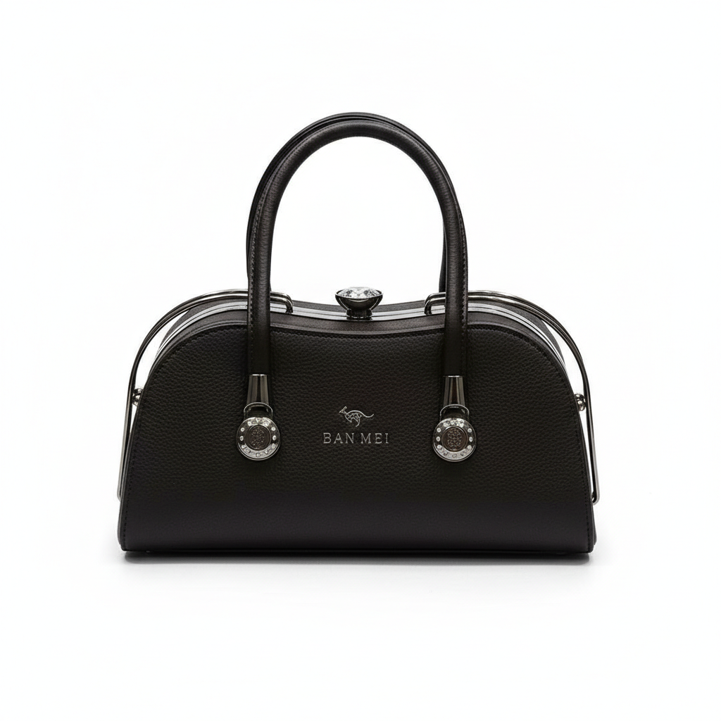 ELORE Dome Crystal-Lock Handbag