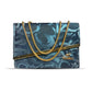 Blue DSIAHAKULA Chain Shoulder Bag | Premium Party Handbag for Women