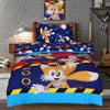 Sonic & Tails Quilt – Race into Dreamland - Elore